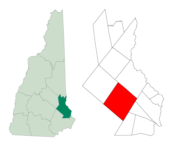 Locator map of Barrington