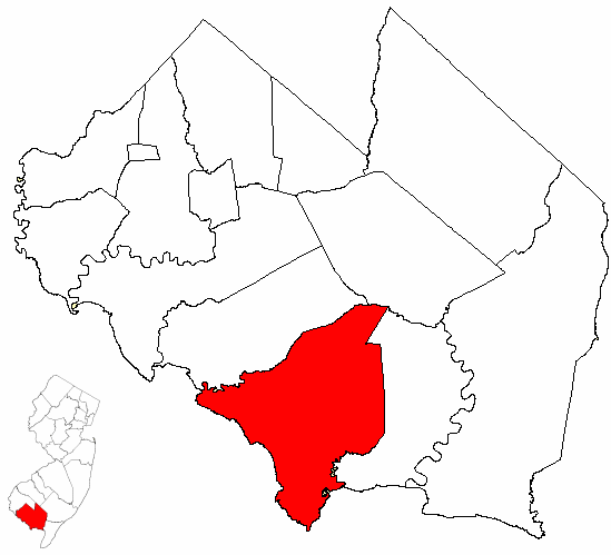 Locator map of Downe