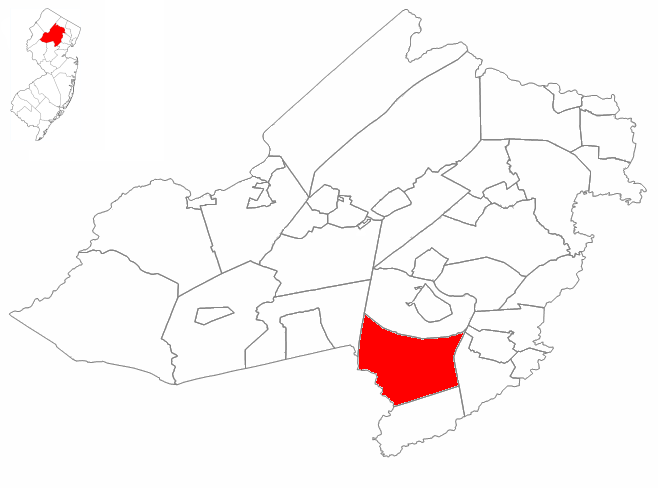 Map of Harding