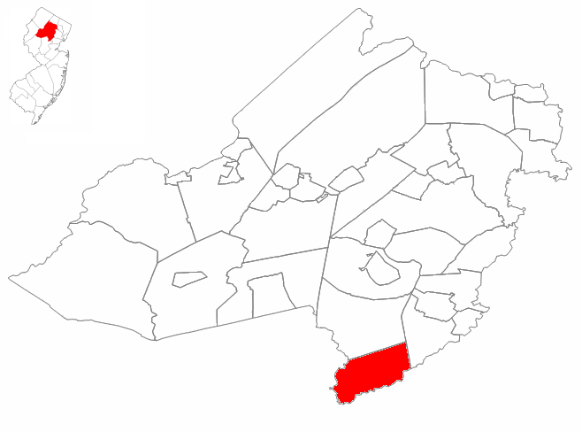 Locator map of Long Hill