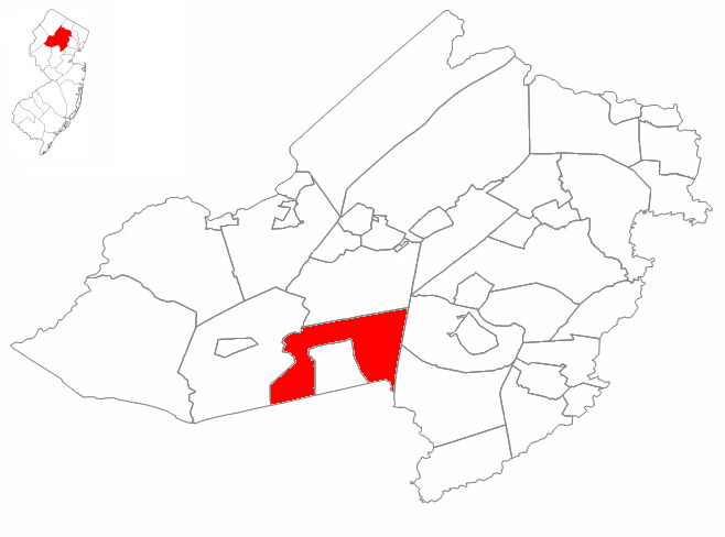 Map of Mendham