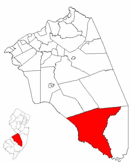Locator map of Washington