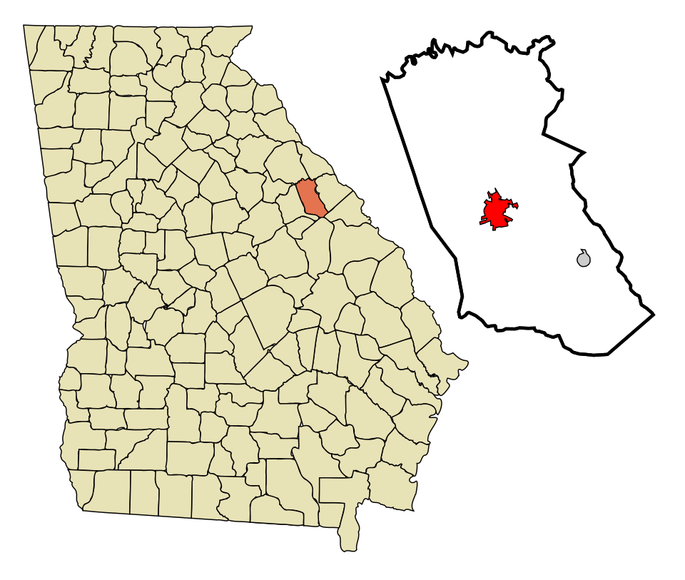 Locator map of Thomson