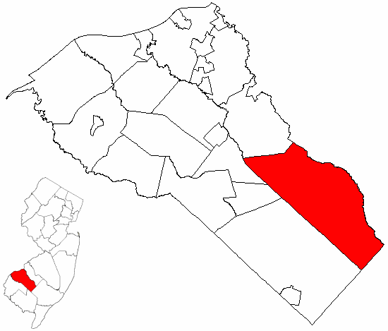 Locator map of Monroe