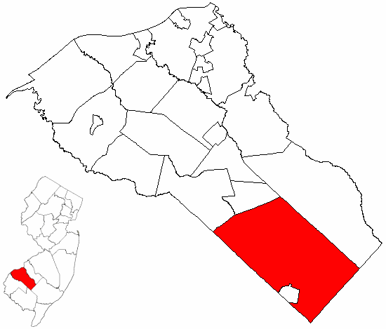 Map of Franklin