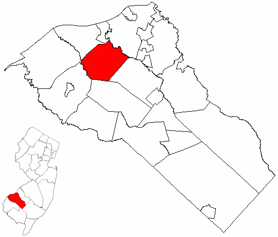 Locator map of East Greenwich