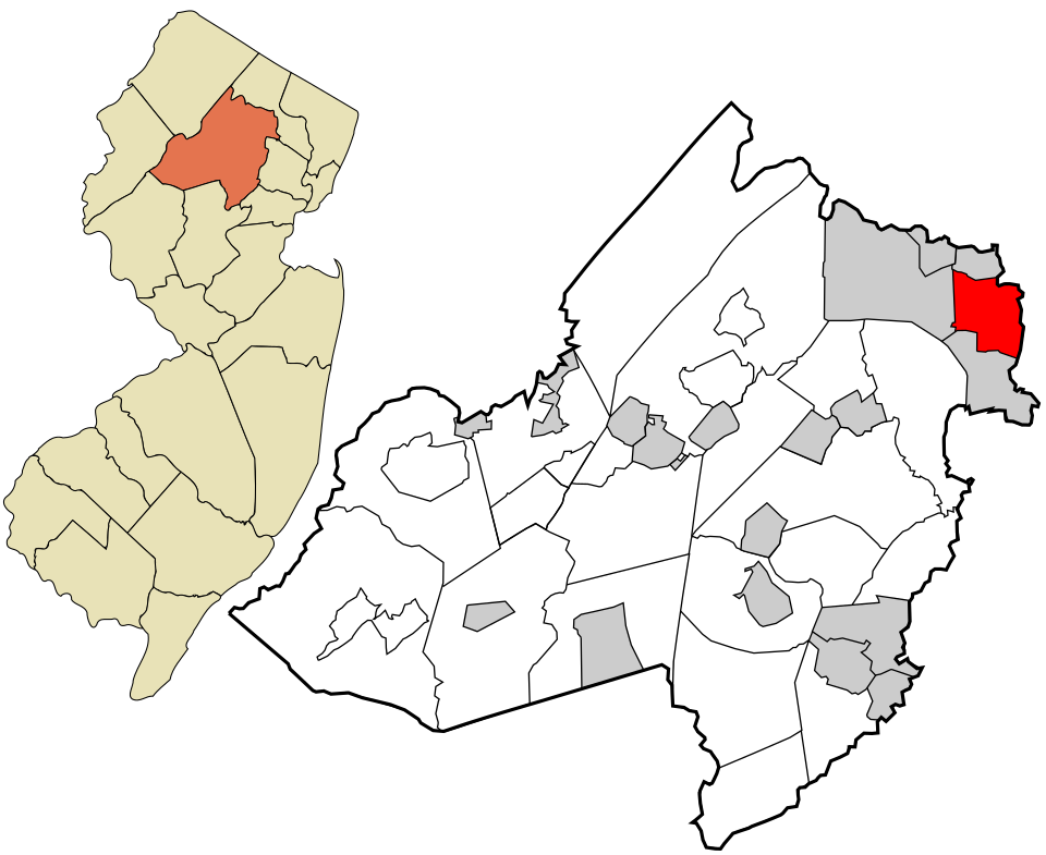 Locator map of Pequannock