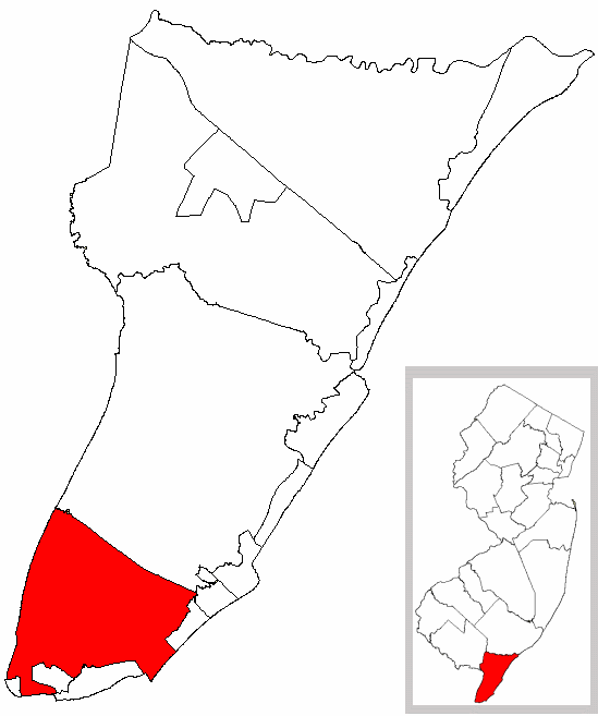 Locator map of Lower