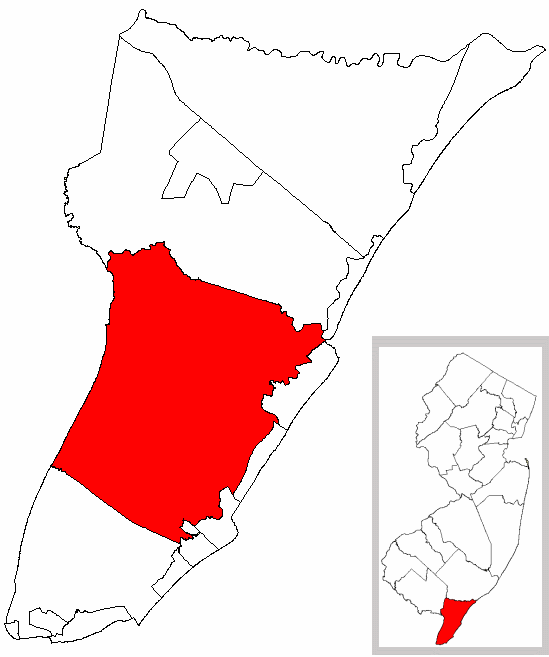 Locator map of Middle