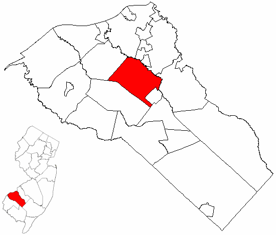 Locator map of Mantua