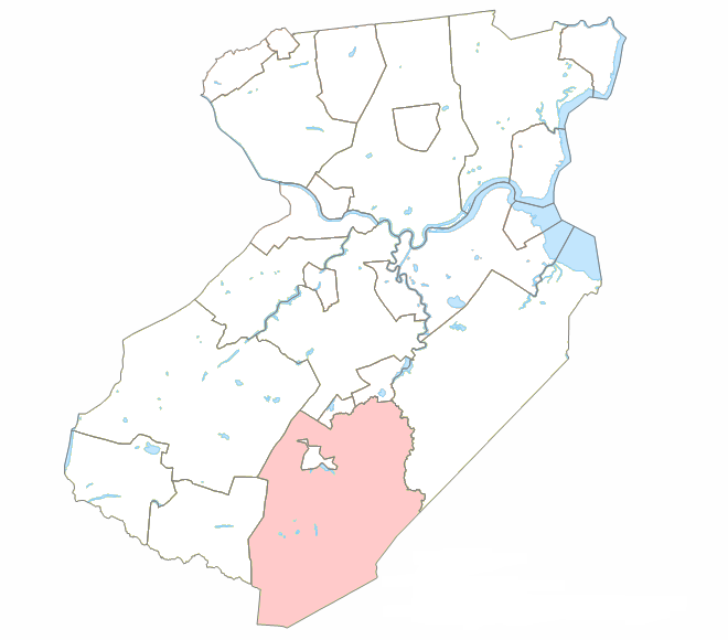 Map of Monroe