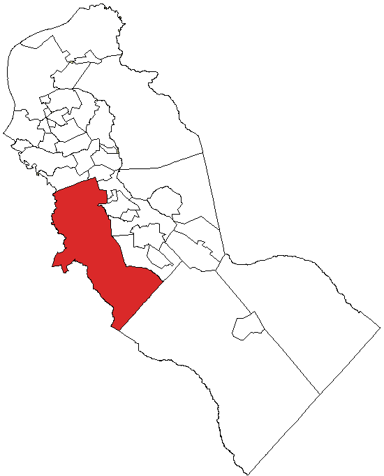 Map of Gloucester