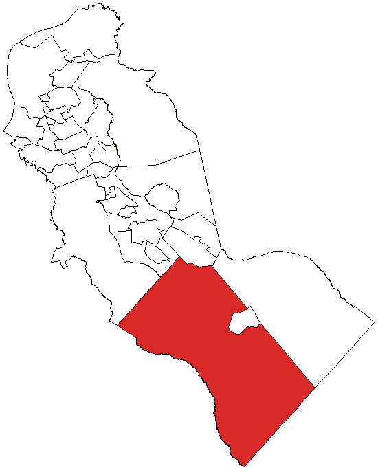 Locator map of Winslow