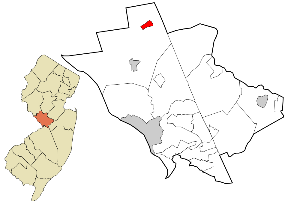 Locator map of Hopewell