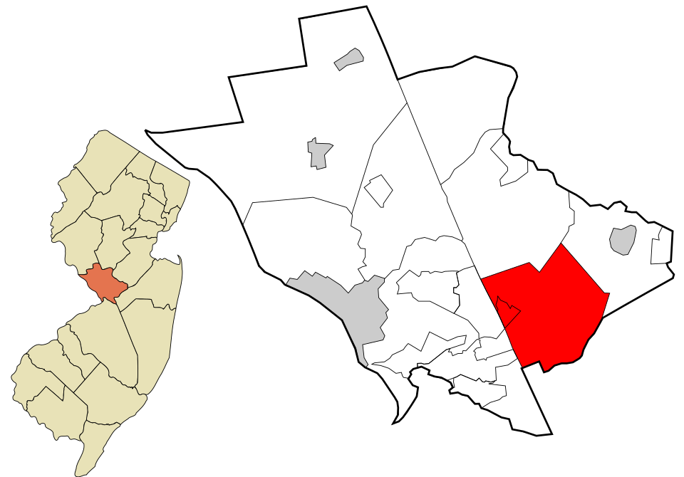 Locator map of Robbinsville