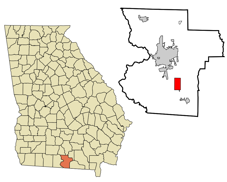 Locator map of Dasher