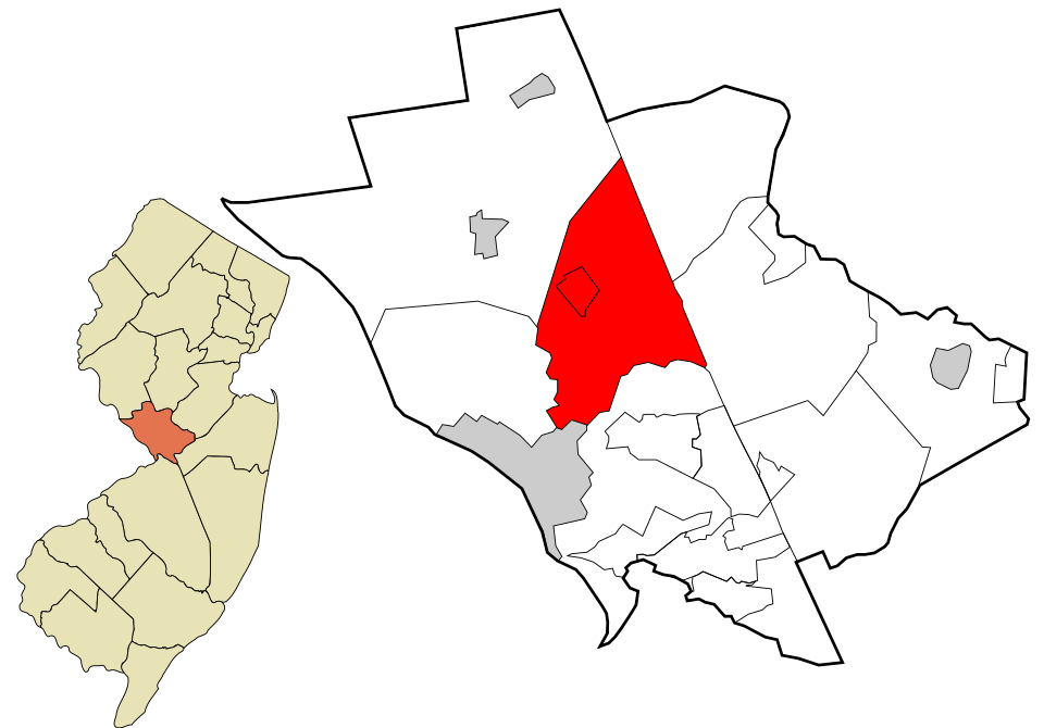 Locator map of Lawrence