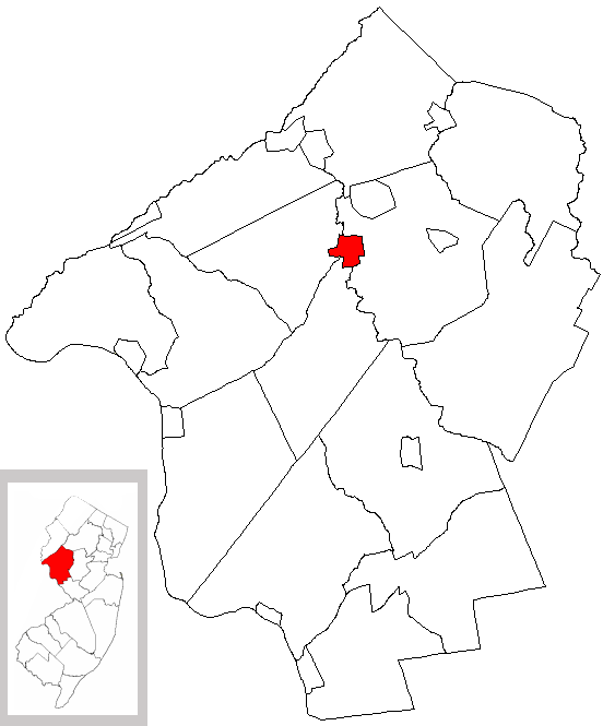 Map of Clinton