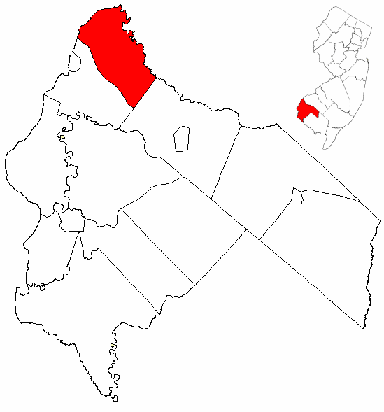Locator map of Oldmans