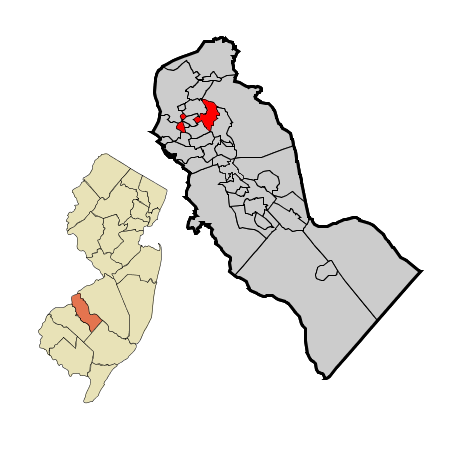 Locator map of Haddon
