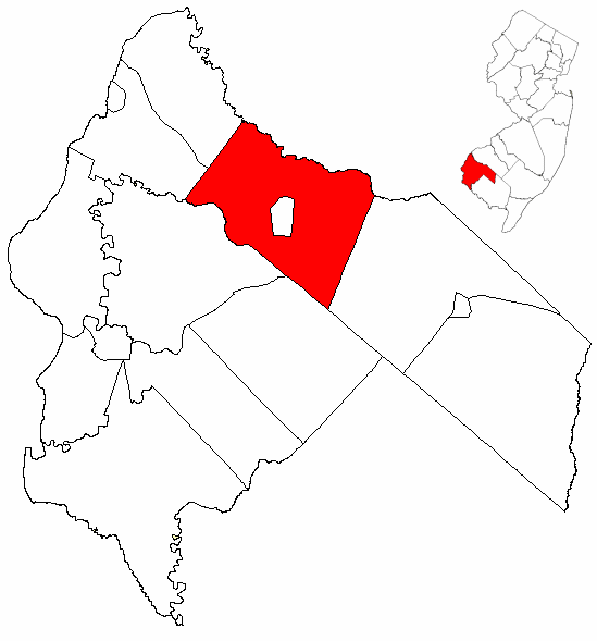 Map of Pilesgrove