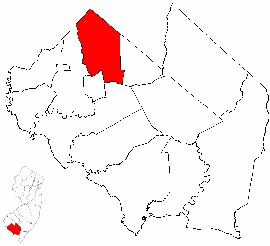 Map of Upper Deerfield