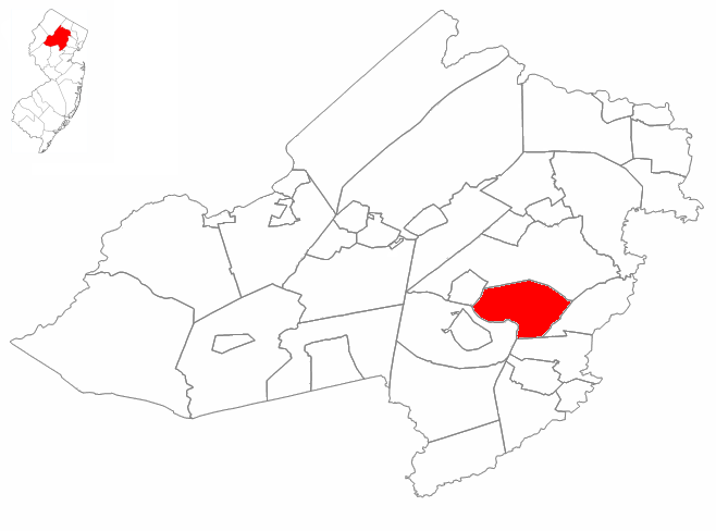 Locator map of Hanover