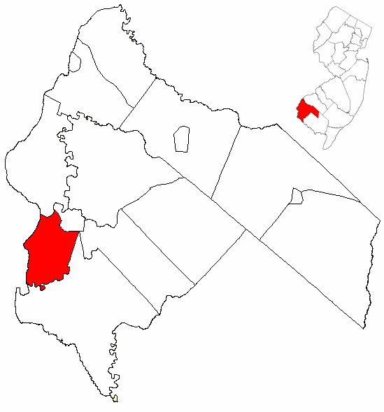 Locator map of Elsinboro