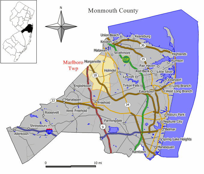 Map of Marlboro
