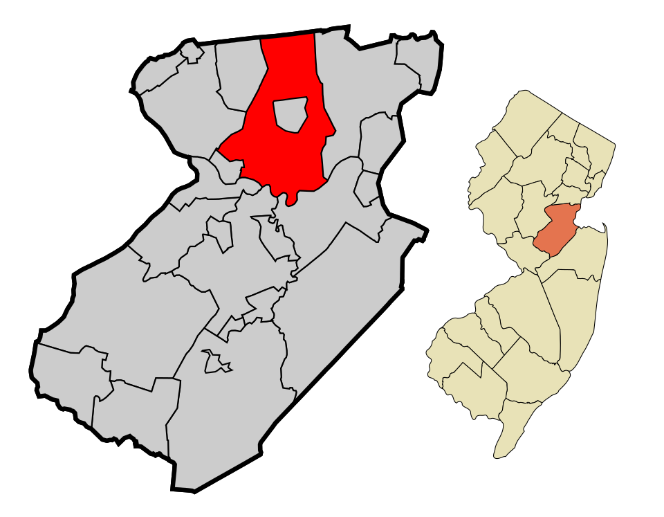 Locator map of Edison