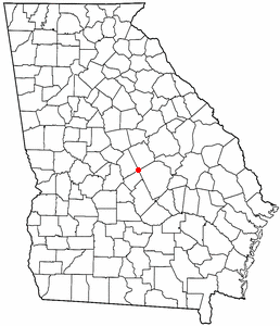Locator map of Allentown