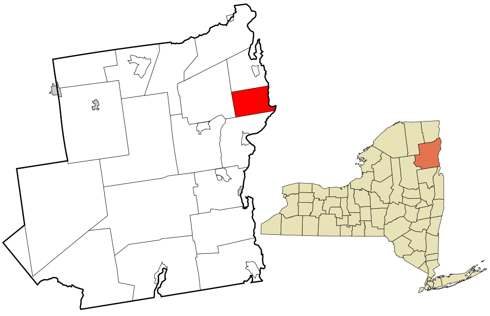 Locator map of Essex