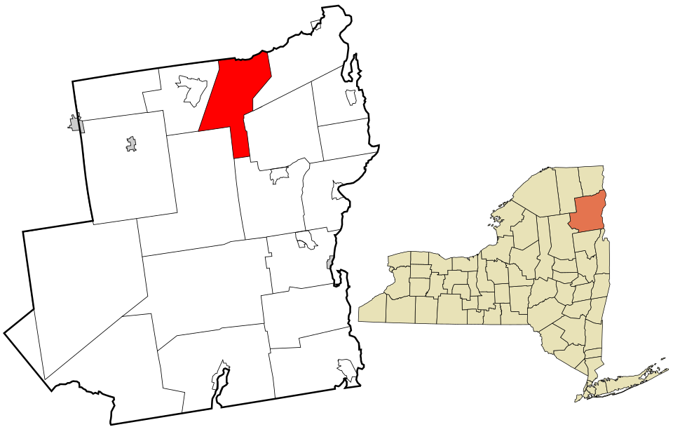 Locator map of Jay