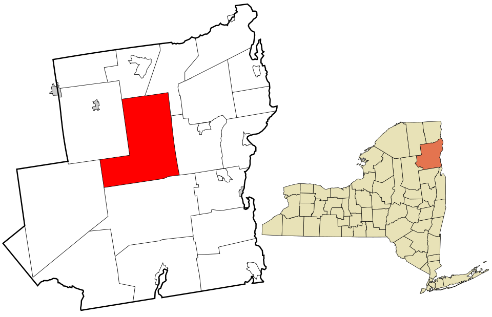 Locator map of Keene