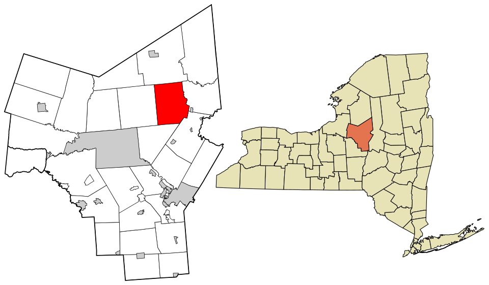 Map of Steuben
