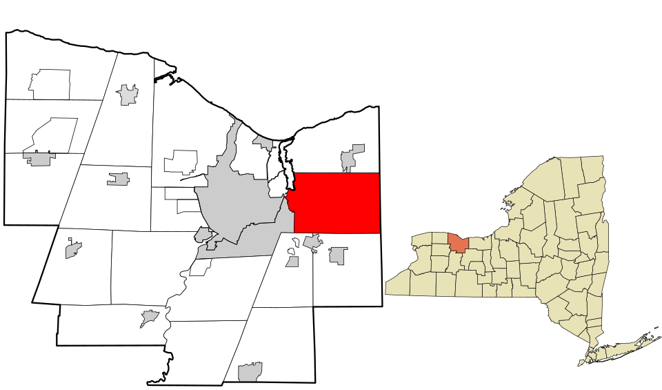Locator map of Penfield