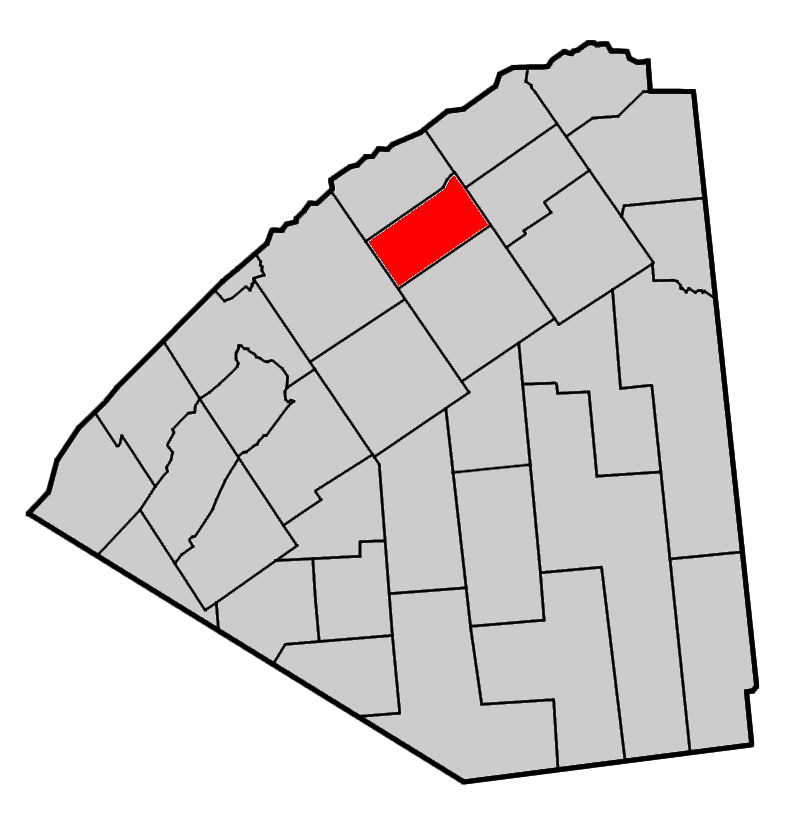 Locator map of Madrid