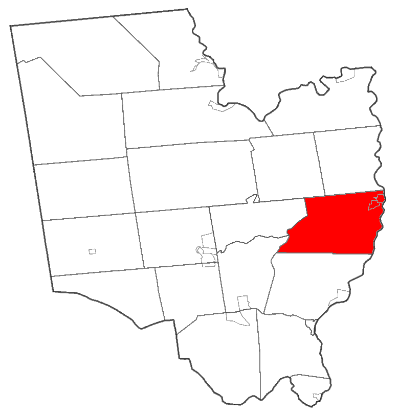 Map of Saratoga