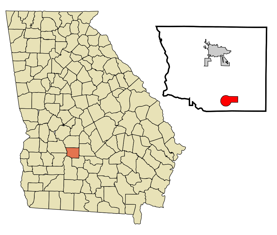 Locator map of Arabi