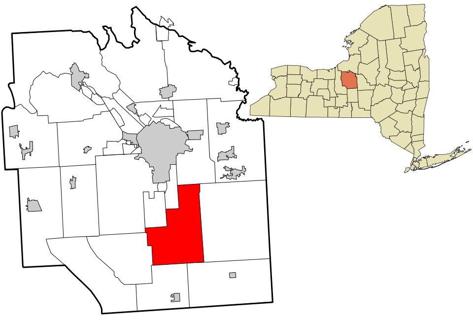 Locator map of LaFayette