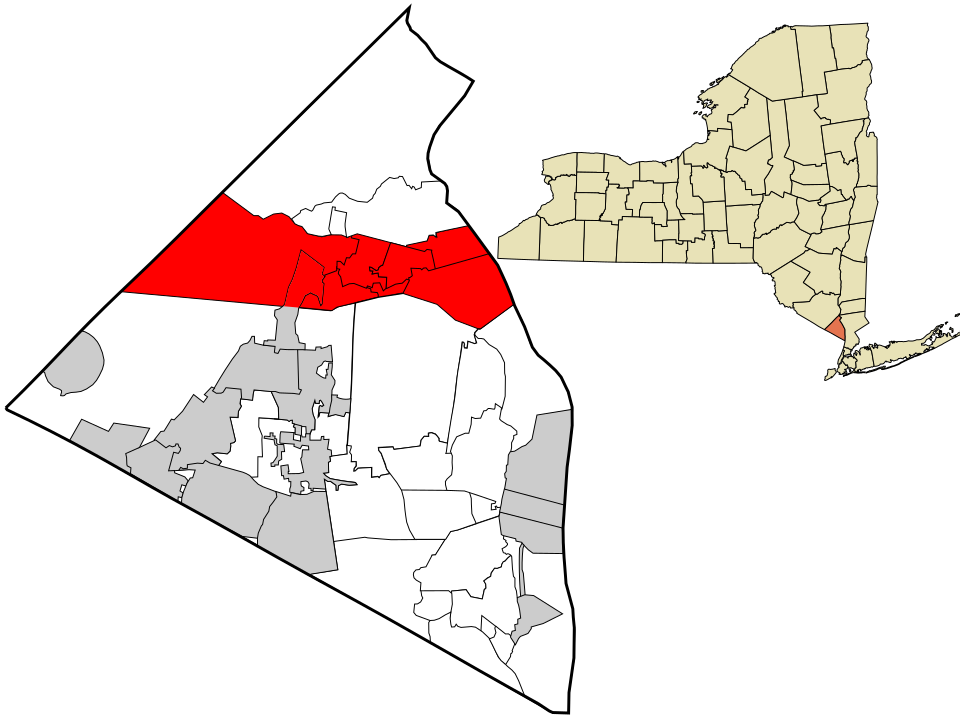 Locator map of Haverstraw
