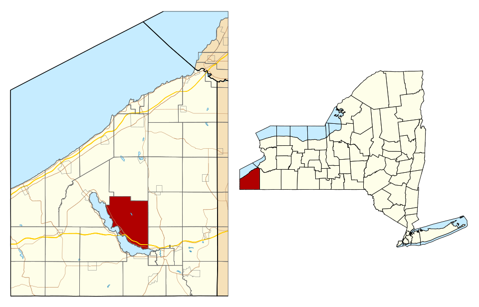 Map of Ellery