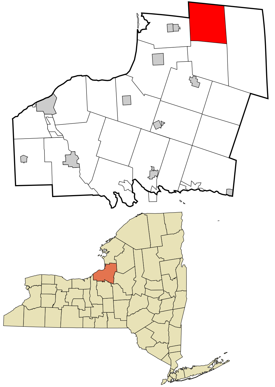Locator map of Boylston