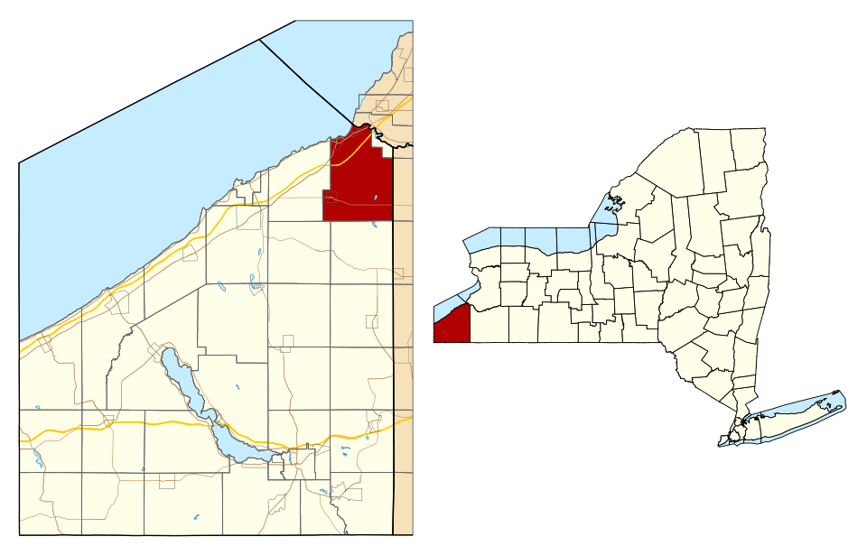 Locator map of Hanover
