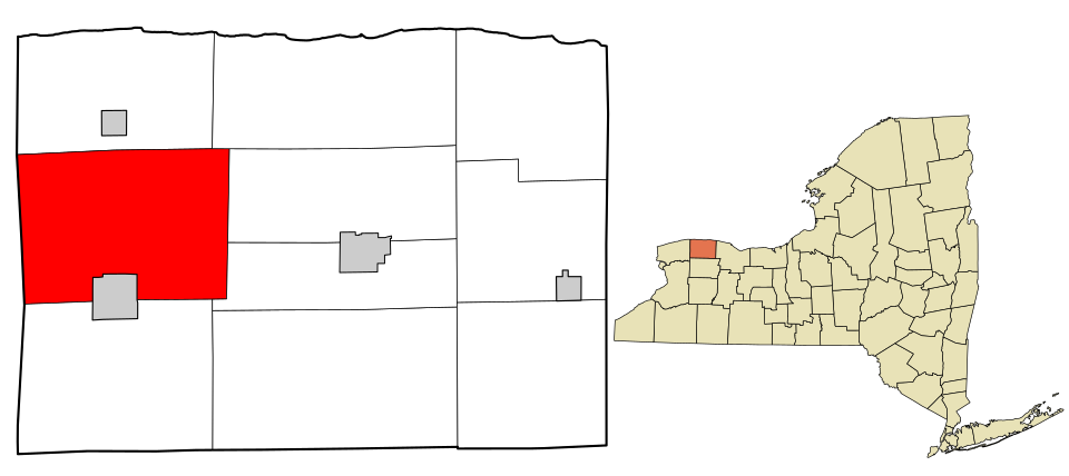 Locator map of Ridgeway