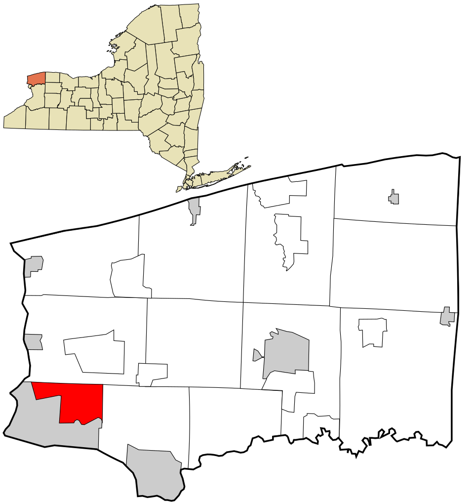 Locator map of Niagara