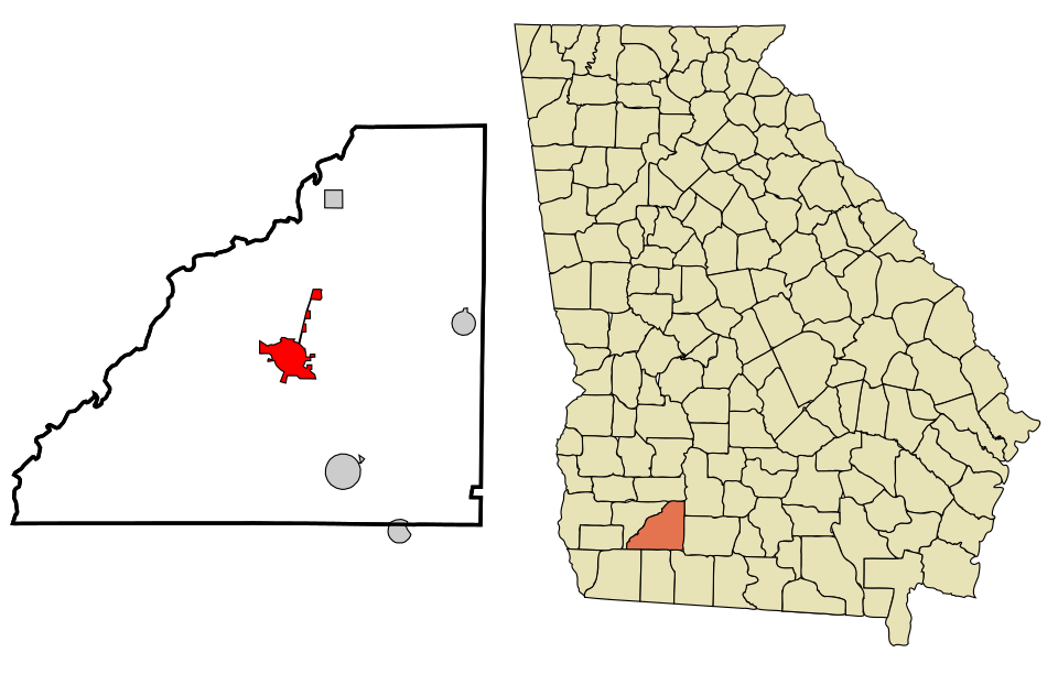 Locator map of Camilla