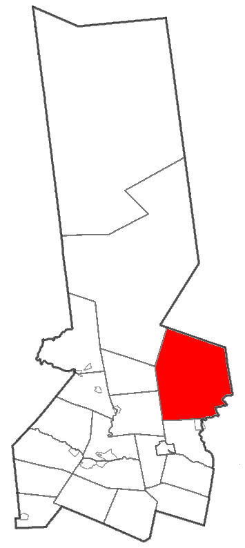 Locator map of Salisbury