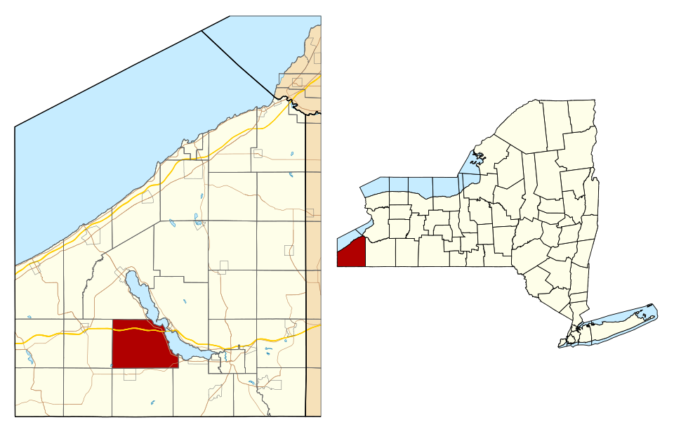 Locator map of North Harmony