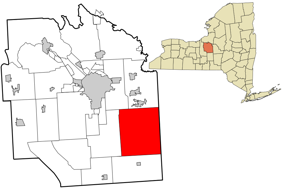 Locator map of Pompey